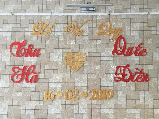 Dịch Vụ Cắt Chữ Xốp Đám Cưới Tp Hcm - Giá Cạnh Tranh