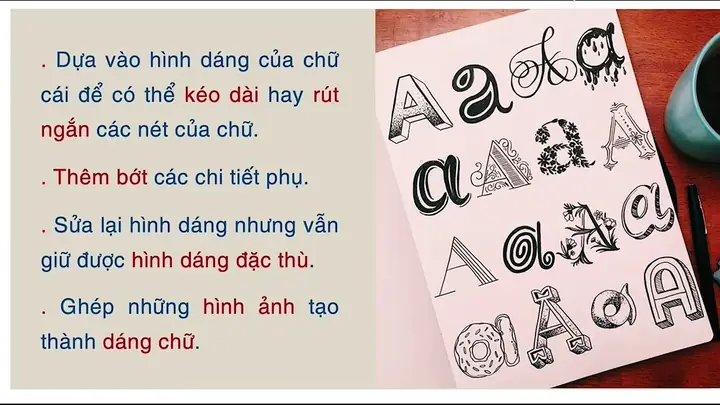 Các Kỹ Năng Cần Có Để Vẽ Chữ Trang Trí Lớp 7 Đẹp Và Nổi Bật Là Gì?