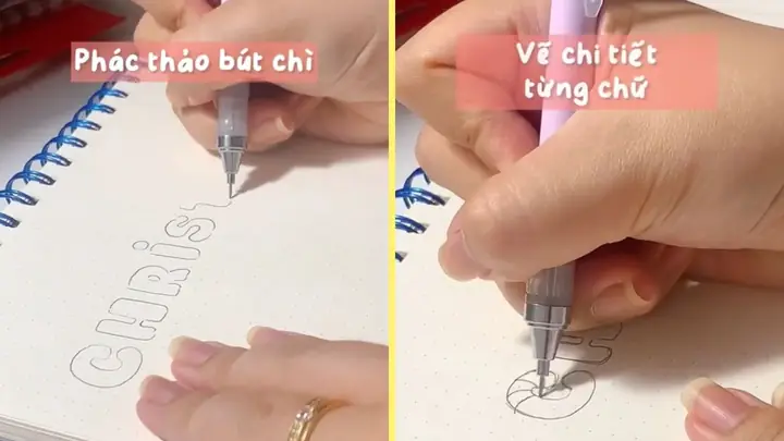 Hướng Dẫn Cách Viết Chữ Merry Christmas Ấn Tượng