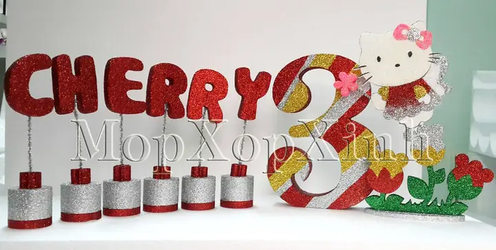 Mua Chữ Xốp Trang Trí Sinh Nhật Ở Đâu?