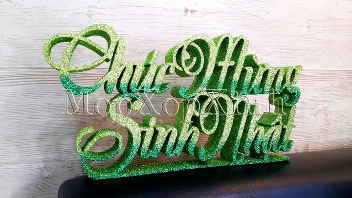 Mua Chữ Xốp Trang Trí Sinh Nhật Ở Đâu?