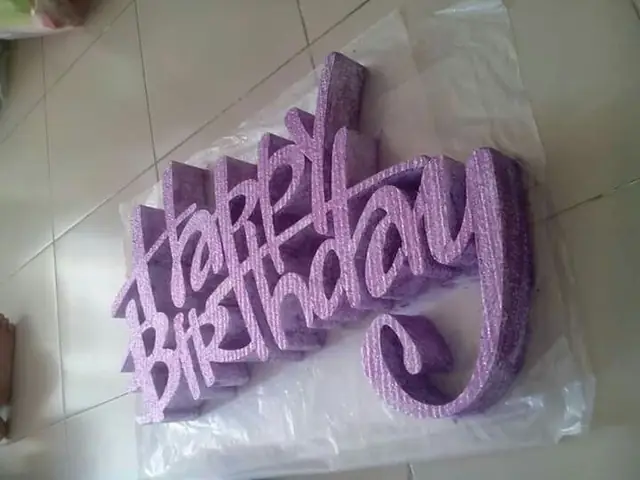 Mua Chữ Xốp Trang Trí Sinh Nhật Ở Đâu?