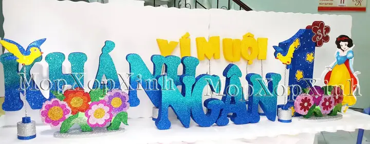 Mua Chữ Xốp Trang Trí Sinh Nhật Ở Đâu?