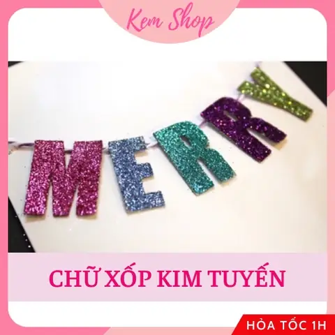 Mua Chữ Xốp Trang Trí Sinh Nhật Ở Đâu?