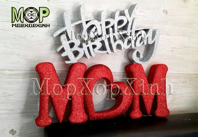 Mua Chữ Xốp Trang Trí Sinh Nhật Ở Đâu?