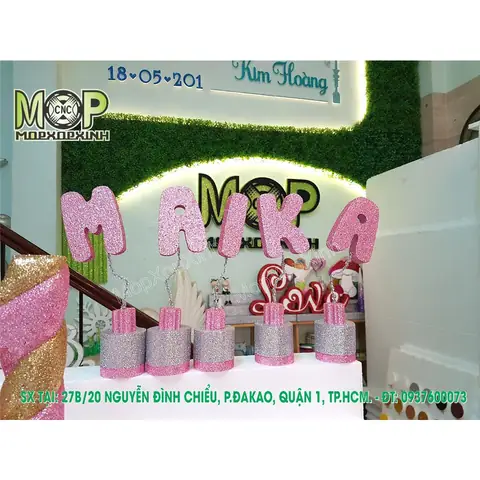 Mua Chữ Xốp Trang Trí Sinh Nhật Ở Đâu?