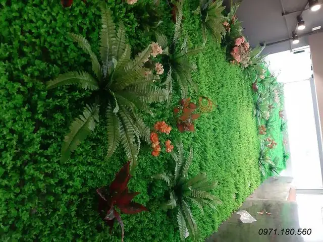 Thi Công Cỏ Nhựa Trang Trí Tấm Ốp Tường Thi Công Cỏ Nhựa Trang Trí Tấm Ốp Tường