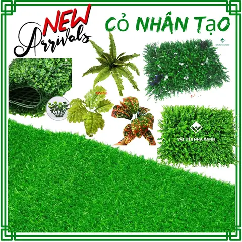 Giá Cỏ Nhân Tạo Trải Sàn – Cỏ Nhựa Trang Trí Tường Tại Tphcm