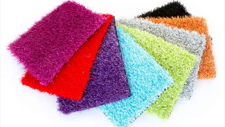 Thảm Cỏ Màu Hồng Tím