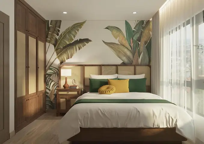 Thiết Kế Phòng Ngủ Bằng Các Họa Tiết Trang Trí