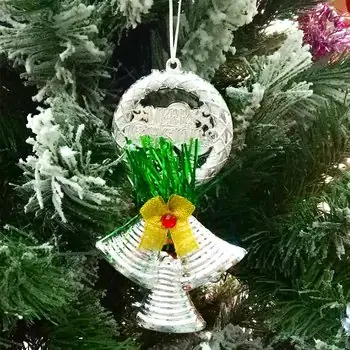 Đồ Trang Trí Noel Vòng 3 Chuông Và Merry Christmas