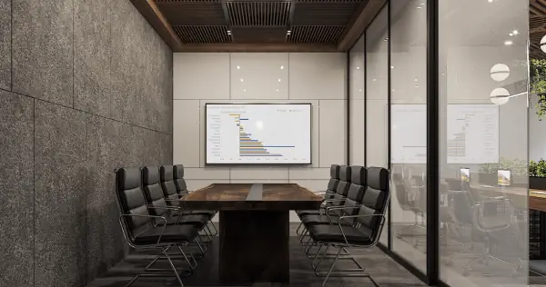 Không Gian Làm Việc Trong Nội Thất Văn Phòng Tại Đà Nẵng