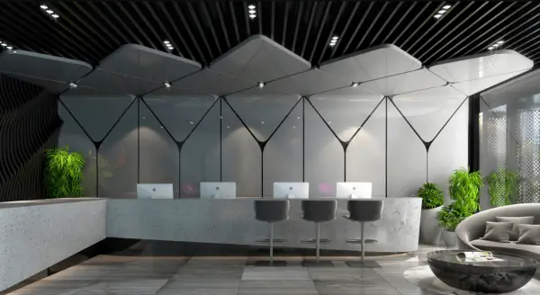 Quầy Lễ Tân Trong Thiết Kế Nội Thất Văn Phòng Tại Đà Nẵng