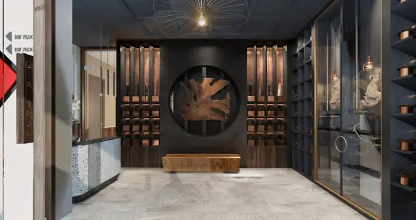 Phối Cảnh Bên Ngoài Và Không Gian Trang Trí Trong Văn Phòng Của Gia Trần