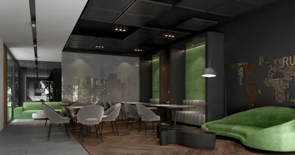 Không Gian Làm Việc Trong Nội Thất Văn Phòng Tại Đà Nẵng