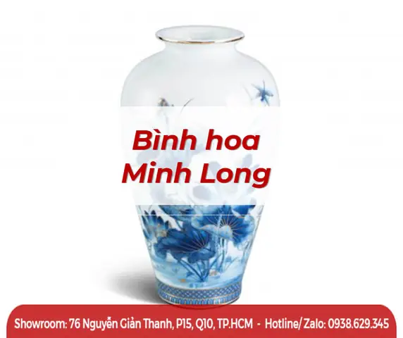 Top Bình Hoa Minh Long - Lọ Hoa Đẹp Cao Cấp | Minhlong Master