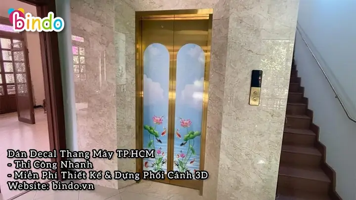 Dán Decal Thang Máy Tphcm – Thi Công Nhanh, Thiết Kế Đẹp ...
