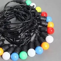 Dây Đèn Led Búp Chanh 7 Mét 14 Bóng 3w Trang Trí Shop, Nhà Cửa ...