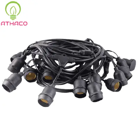 Dây Đui Trang Trí E27 Chống Nước Ngoài Trời Giá 135k/bộ