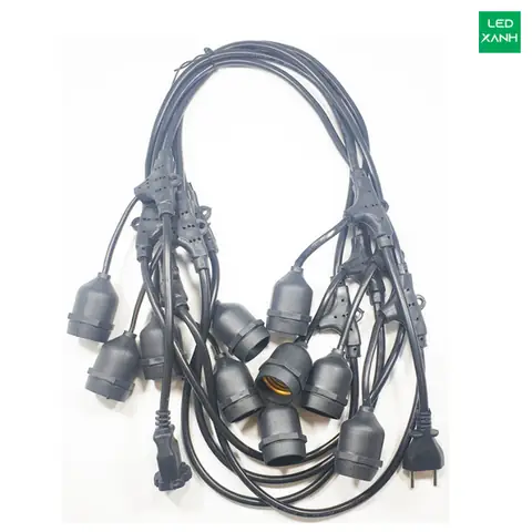 Dây Đui Đèn Thả Ngoài Trời Trang Trí Cho Biệt Thự, Resort