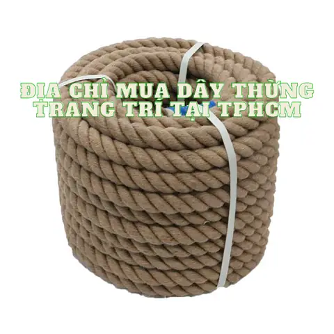 Địa Chỉ Mua Dây Thừng Trang Trí Ở Đâu Tại Tp.hcm | Dây Macrame ...