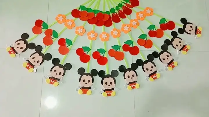 Trang Trí Dây Treo Cửa Lớp Mầm Non Bằng Hình Dán Con Vật Trang Trí Dây Treo Cửa Lớp Mầm Non Bằng Hình Dán Con Vật