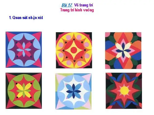 Bạn Có Lời Khuyên Nào Để Dạy Vẽ Trang Trí Hình Vuông Dễ Dàng Và Đẹp Mắt?