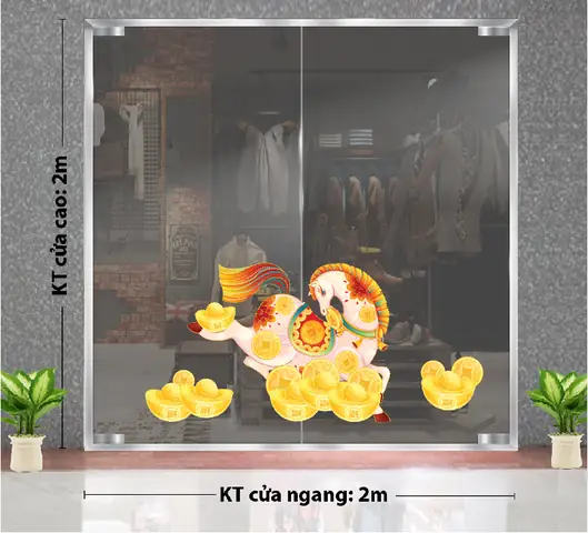 Shop Bán Decal Trang Trí Tết Hà Nội