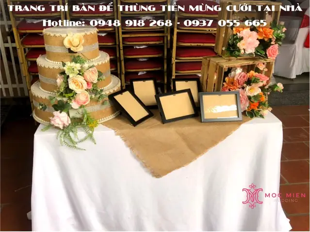 Địa Điểm Cung Cấp Dịch Vụ Trang Trí Bàn Gallary Đám Cưới Đẹp Tại Tphcm