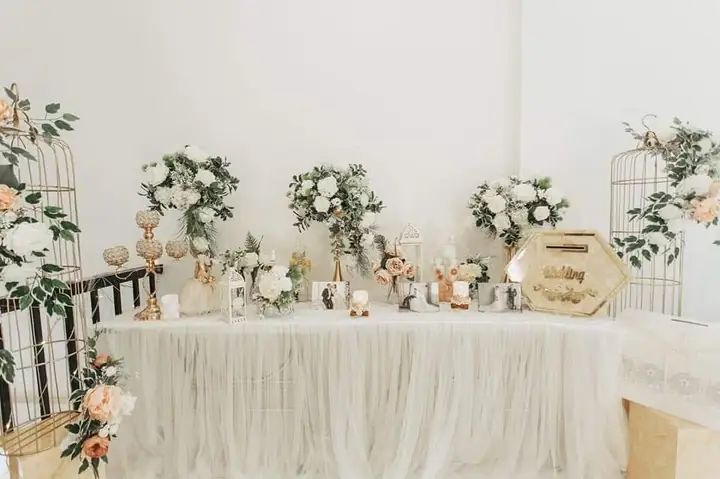 Dich Vụ Trang Trí Bàn Gallery Đám Cưới Đẹp Tại Tphcm