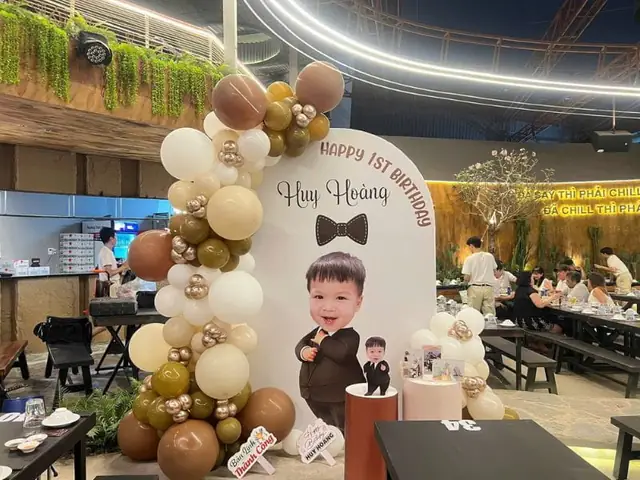 Gói Combo Trang Trí Sinh Nhật Cho Bé Với Phông Chữ U Từ 1.700.000 - 2.200.0000