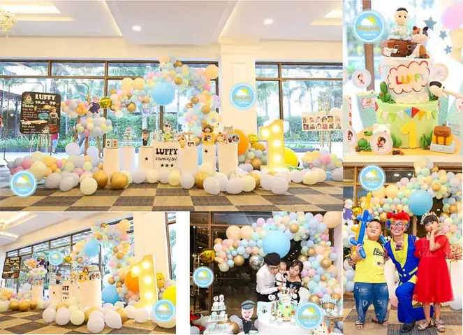 Trang Trí Sinh Nhật Đẹp Cho Bé Trai.