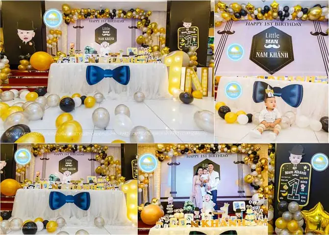 Trang Trí Sinh Nhật Đẹp Cho Bé Trai.