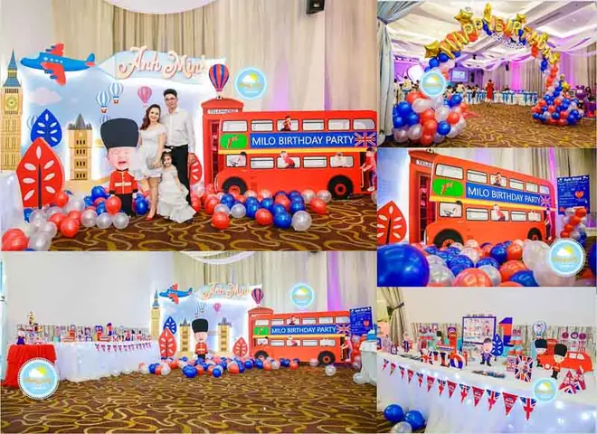 Trang Trí Sinh Nhật Đẹp Cho Bé Trai.