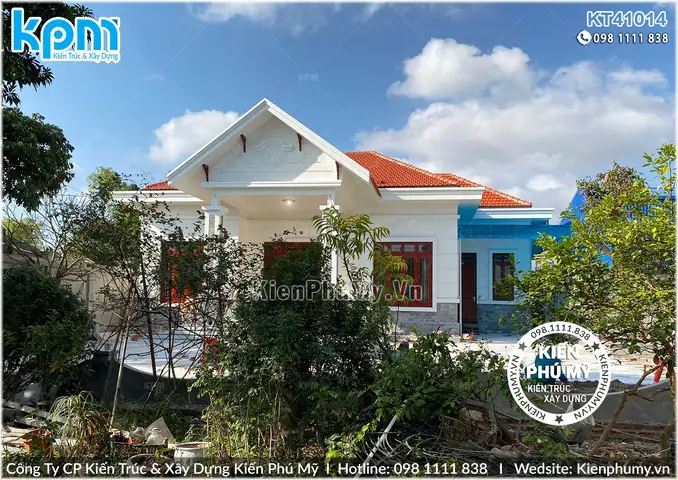 Chi Tiết Công Năng Của Căn Biệt Thự 1 Tầng Mái Thái