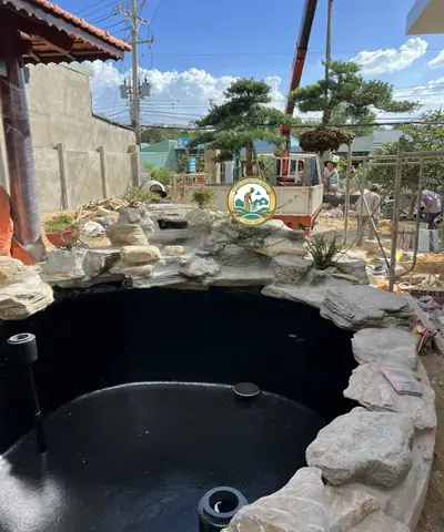 Thiết Kế Thi Công Tiểu Cảnh Hòn Non Bộ Sân Vườn Tại Hà Nội