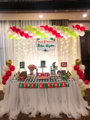 Mẫu Trang Trí Sinh Nhật Cho Bé 2 Tuổi