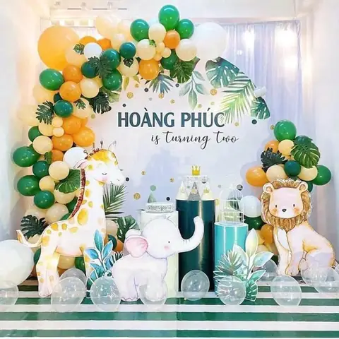 Mẫu Trang Trí Sinh Nhật Cho Bé 2 Tuổi