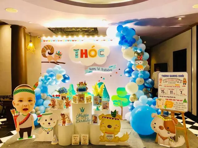 Mẫu Trang Trí Sinh Nhật Cho Bé Đơn Giản Khi Mới 1 Tuổi