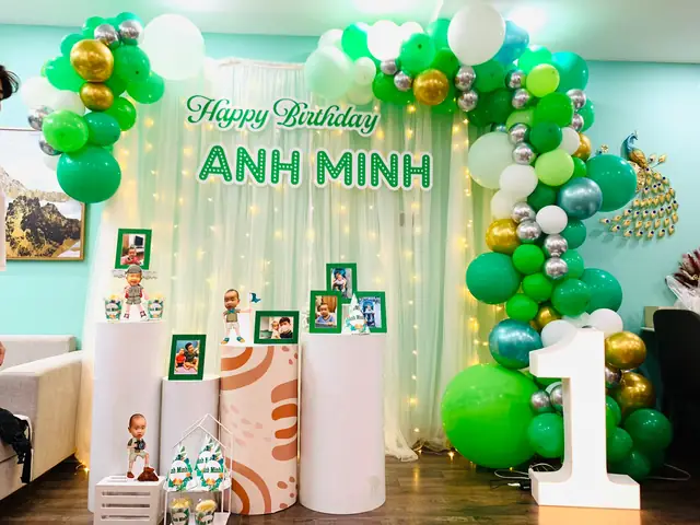 Mẫu Trang Trí Sinh Nhật Cho Bé 3 Tuổi