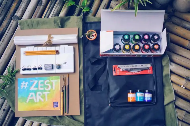 Dùng Cụ Học Vẽ Trang Trí Màu Có Những Gì?