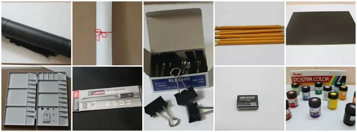 Dùng Cụ Học Vẽ Trang Trí Màu Có Những Gì?