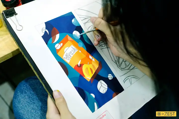 Dùng Cụ Học Vẽ Trang Trí Màu Có Những Gì?