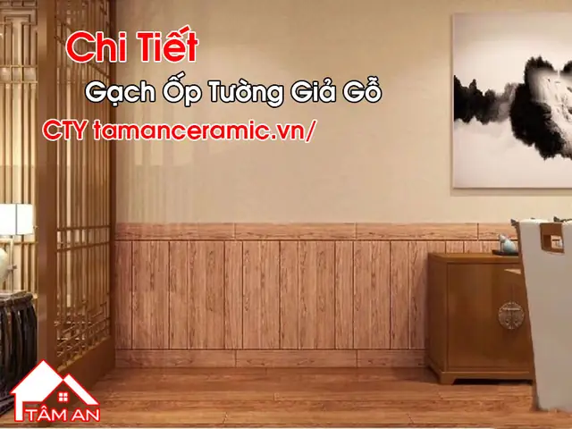 Gạch Ốp Tường Giả Gỗ Gạch Ốp Tường Giả Gỗ