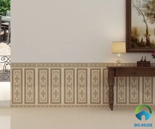 4mẫu Gạch Ốp Chân Tường Phòng Khách Họa Tiết Đối Xứng 4mẫu Gạch Ốp Chân Tường Phòng Khách Họa Tiết Đối Xứng