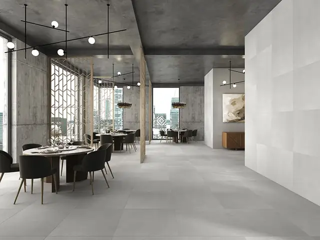 Gạch Bê Tông Ốp Phòng Khách