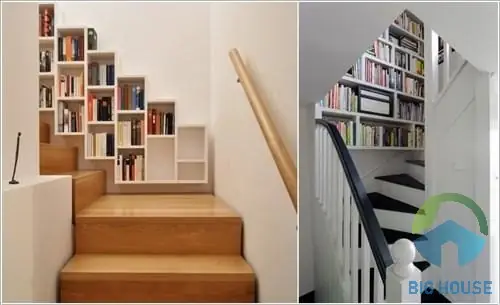 Bố Trí Cầu Thang Để Làm Không Gian Thư Giãn, Đọc Sách