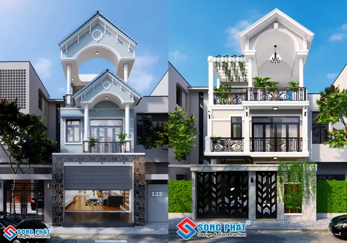 Tổng Hợp 30 Mẫu Nhà Phố Mái Thái Đẹp Hiện Đại Mới Nhất 2024