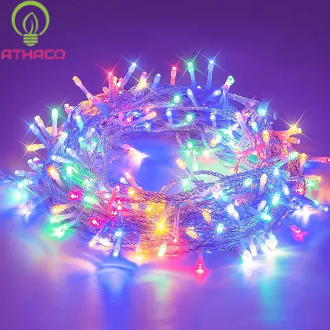Dây Đèn Chớp Led Đủ Màu Giá Tốt Trang Trí Giáng Sinh