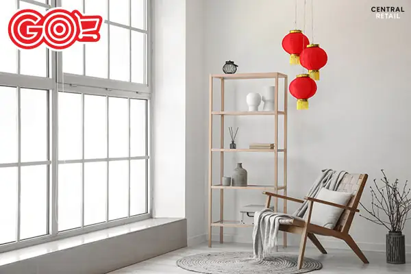 Sử Dụng Kệ Gỗ Trang Trí Tết